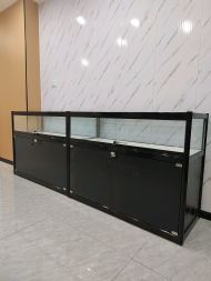 出售定制透明玻璃展示柜珠宝首饰柜台产品玉器文玩陈列柜展厅展览柜子